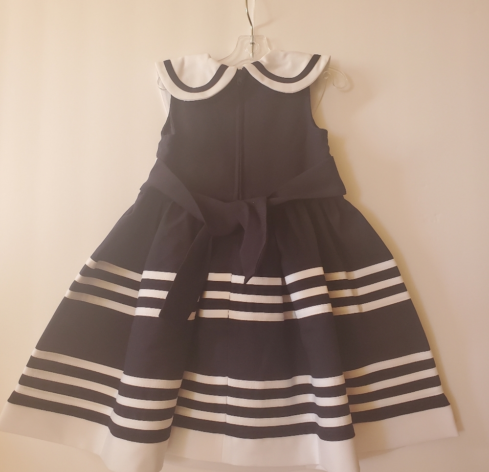 Navy/White 2T sundress - Picture 2 of 3